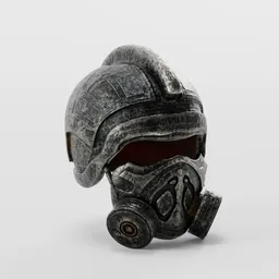 Helmet - Space Gas Mask HeadGear