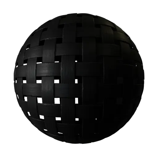Rattan Weave Black