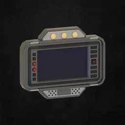 Sci-Fi Control Panel