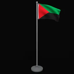 Animated Flag of Martinique