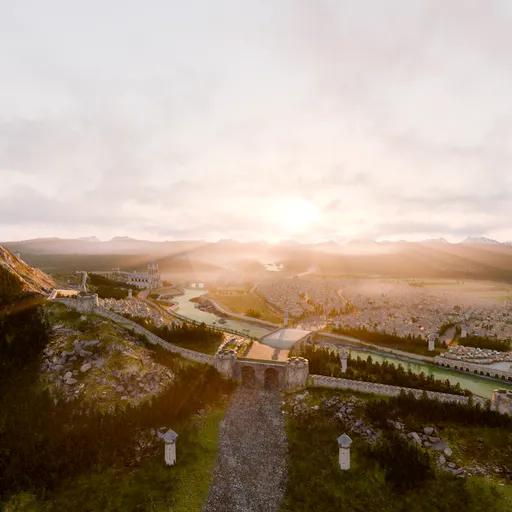 Sunrise Over kingdom