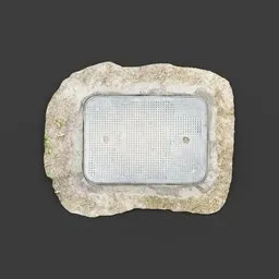 Hermelock Manhole Cover 1 3D Scanned