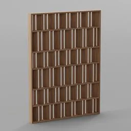 Wood screen