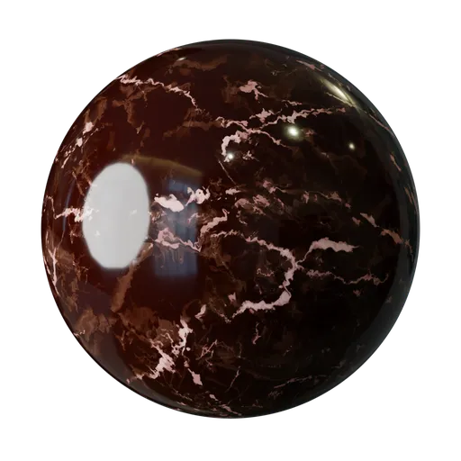 Marble Dark Maroon