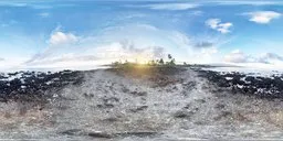 Sunset Cloud Rock Sea Bluesky