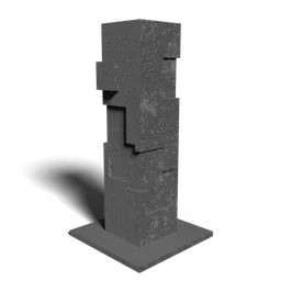 Procedural Concrete Sculpture