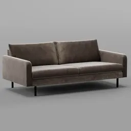 SANDHAMN 3-sitssoffa Velvet Beige