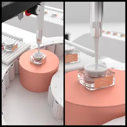 Jar filling with fluid machine