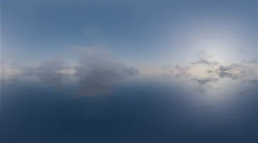 Clear Blue Sky HDRI