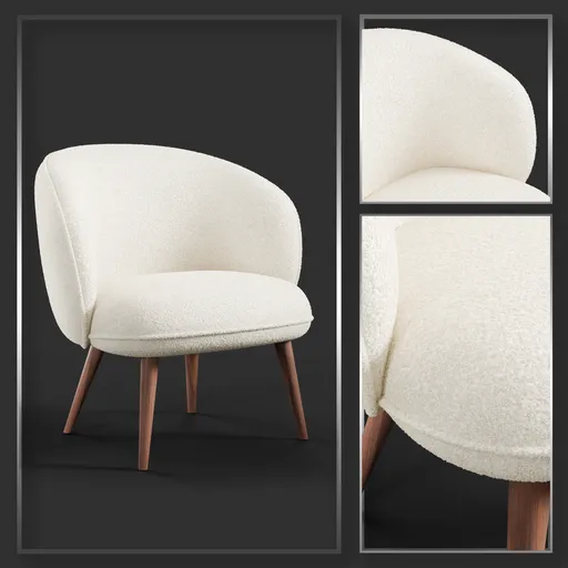 Boucle Armchair