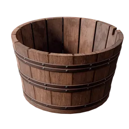 Wooden Barrel