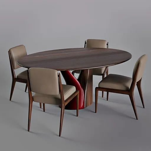 Modern minimal table set