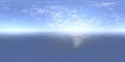 Blue sky scattered cloud