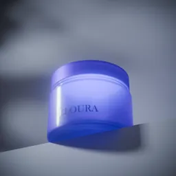 Glass Cream Container