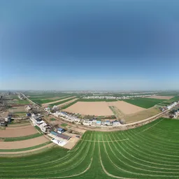 Highsky green farmland