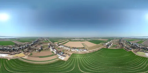 Highsky green farmland