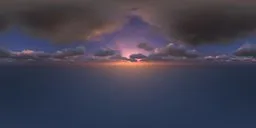 Dramatic Sunrise Over Clouds