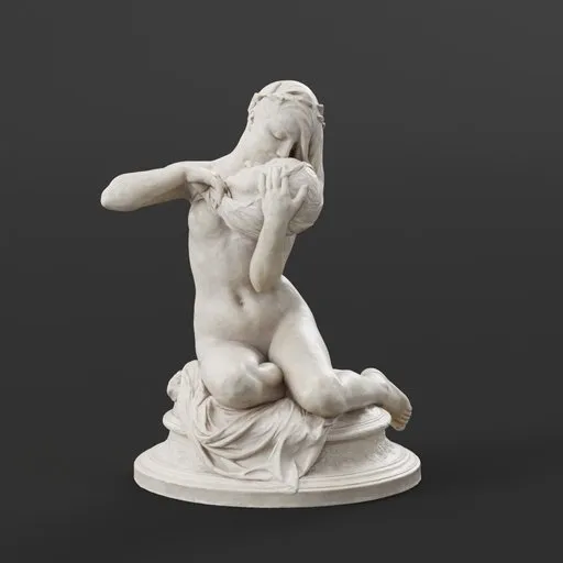 statue of Andre Cheniers Muse