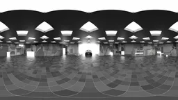 Modern Showroom Garage HDRI – 8K