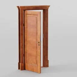 Wood Acajou Door