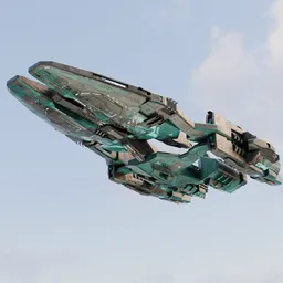 Scifi Space ship