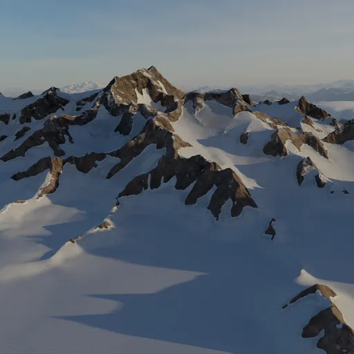 Snow Winter Mountain Terrain