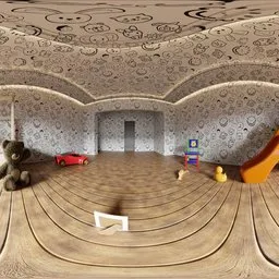 Cute Cartoon Kids Room