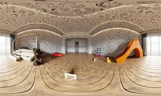 Cute Cartoon Kids Room
