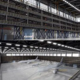 XXL Airliner Hangar