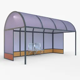 Bus stop shelter