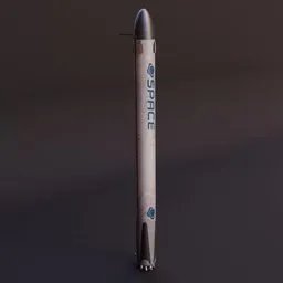 Falcon Heavy Side Rocket
