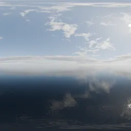Cloudy Sky HDRi