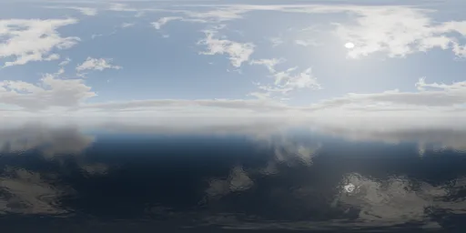 Cloudy Sky HDRi
