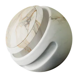 White marble - Calacatta Hermitage