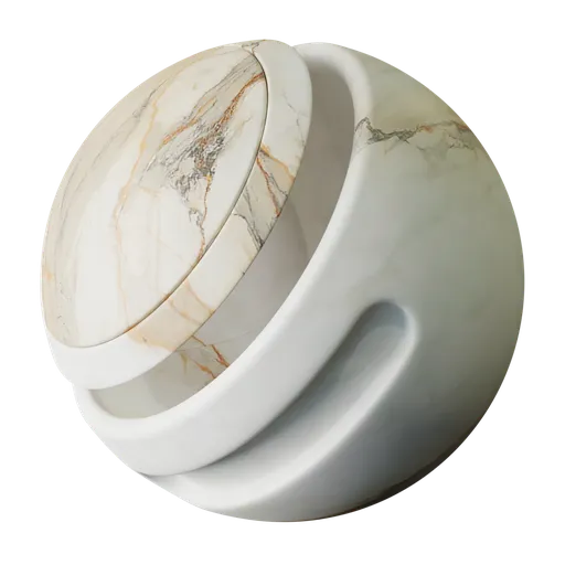 White marble - Calacatta Hermitage