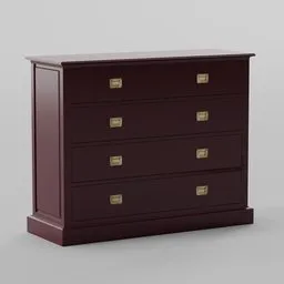 Modern black cabinet