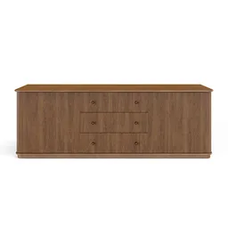 Ona Fluted Storage Media Console