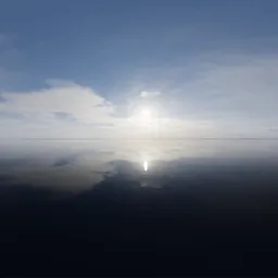 Cloudy Sky Day Landscape