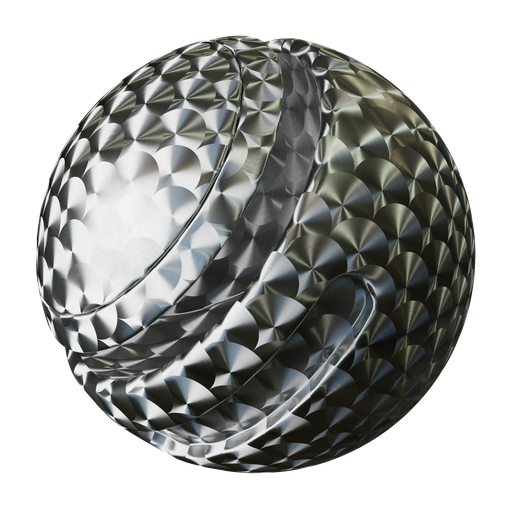 Circular Brushed Metal FREE metal materials BlenderKit