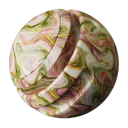 Blush Olive Gold Marble