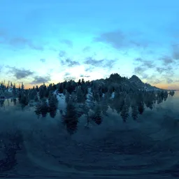 Arctic Landscape at Dawn