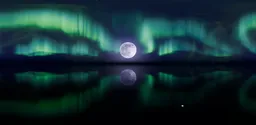 Cold moon Aurora