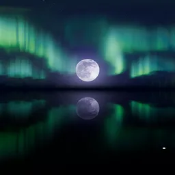 Cold moon Aurora