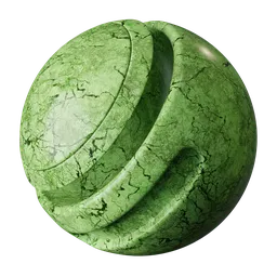 Green marble