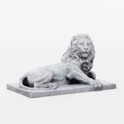 Lion statue