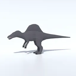 Low Poly Spinosaurus