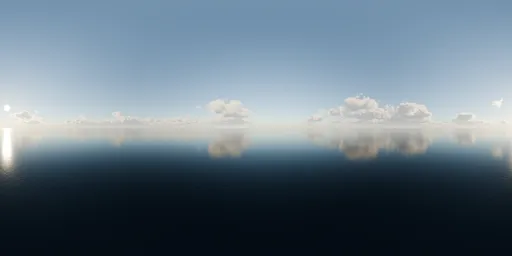 Soft Cloudy Horizon HDRI