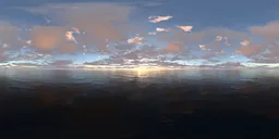 Sunset cloud redsky 16k