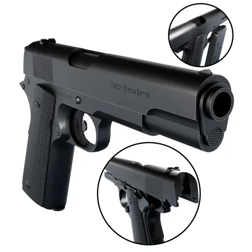 Pistol Rigged Black