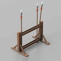 Stylized Weapon Rack